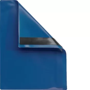 Porte-documents magnétique HAGER FZ757M DIN A4, transparent/gris