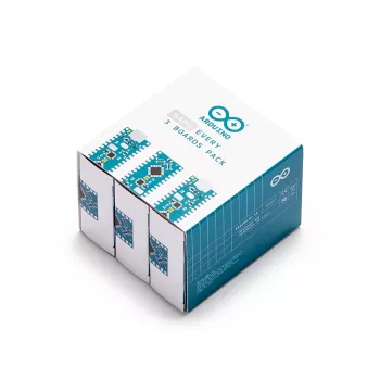 Carte Arduino Nano Every lot de 3 - carte de développement microcontrôleur ATmega4809 ABX00028-3P