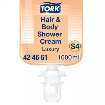Crème de douche TORK S4 Luxurious 3 en 1 Premium 1,0 L (424661)