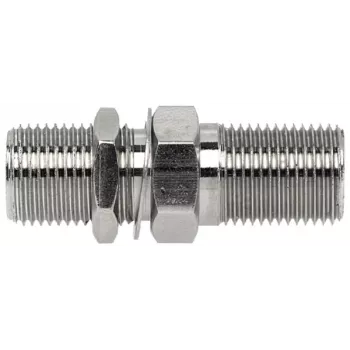 Adaptateur traversée AXING CFA2602 F femelle vers F femelle avec contre-écrou CFA02602