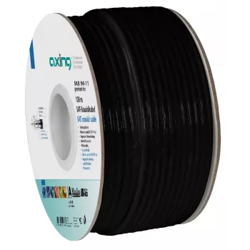 Câble coaxial AXING SKB 94-11, triple blindage, 100 m, blanc SKB09411