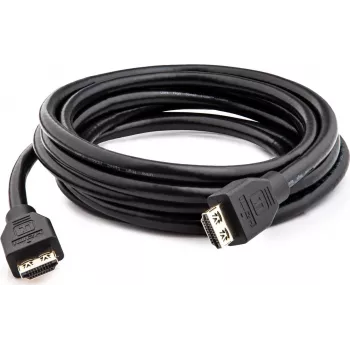 Câble HDMI ultra haut débit avec Ethernet Kramer C-HMU-3, 0,9 m, connecteurs verrouillables, noir, 8K 60 Hz 97-0102003