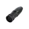 Neutrik NLT8MXX-BAG 8-Pole speakON Male Cable Connector, Black