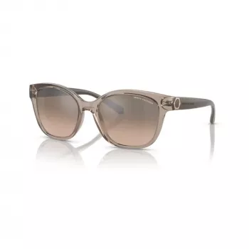 Lunettes de soleil femme Armani Exchange AX4127S, monture havane, verres dégradés marron, 54/17/140 mm AX4127S82408Z