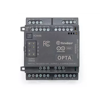 Arduino Pro Opta Ext D1608E Expansion Module, 16 Programmable Voltage Inputs, 8 Electromechanical Relays 250 V AC 6 A (AFX00005)