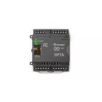 Module d'extension analogique Arduino Opta AFX00007 - 4 entrées analogiques configurables, 2 sorties analogiques, 12-24 VDC, rail DIN