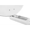 AXING SAA 85-01N Antenne satellite aluminium 85 cm, gris clair SAA08501N