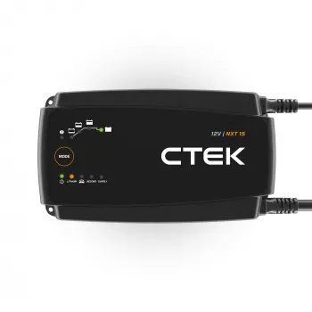 CTEK NXT 15 40-725 Smart Battery Charger 15A 12V for Lead-Acid and Lithium Batteries