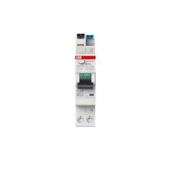 ABB DSX301CA-B10/0.03 disjoncteur différentiel, 1P+N, B10, 30mA, 6kA, 1 module 2CSR255165R1105