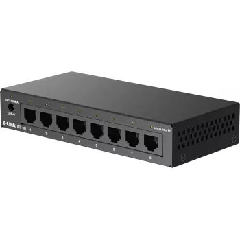 Commutateur de bureau D-Link DES-108/V/E 8 ports Fast Ethernet non administrable