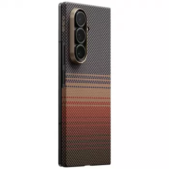 Coque MagSafe ultra-fine PITAKA pour Samsung Galaxy Z Fold7 - Sunset