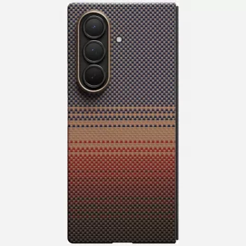 Coque MagSafe ultra-fine PITAKA pour Samsung Galaxy Z Fold7 - Sunset