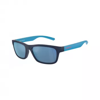 Lunettes de soleil rectangulaires unisexes Arnette AN4340-275422, monture noir mat, verres gris foncé, 53mm