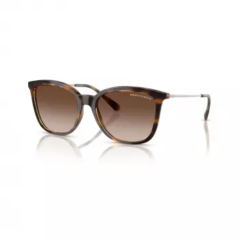Lunettes de soleil pour femme Armani Exchange AX4151S, monture havane marron, verres dégradés marron, 55mm AX4151S821313