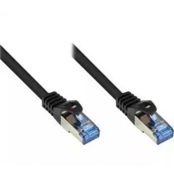 ESTARS Dätwyler Uninet 7702 FRNC Cat 6A S/STP Patch Cable with Hirose TM31 RJ45, Black, 1.5 m (ES1.7.0150BK)