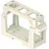 Porte-module ILME COB03/3BC pour 3 inserts 21,21 mm, thermoplastique, noir