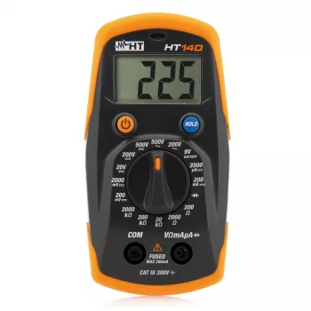 Multimètre numérique HT Instruments HT14D CAT III 300 V, CAT II 600 V, 2000 points 1010160