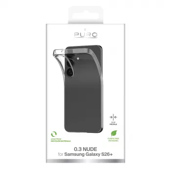 Coque mobile SBS pour Samsung Galaxy S26+ - coque arrière TPU transparent nude PUSGS26P03NUDETR