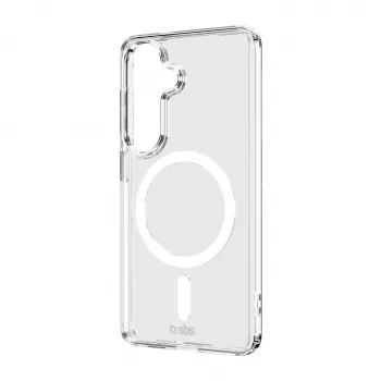 Coque SBS Light Mag pour Samsung Galaxy S26 Plus, compatible MagSafe, transparente