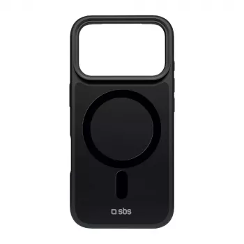 Coque SBS D3O Force pour iPhone 18 Pro Max, compatible MagSafe, noire