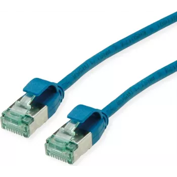 Câble patch U/FTP ROLINE RM Cat.6A Class EA Slim, bleu, 2 m 21.45.3345