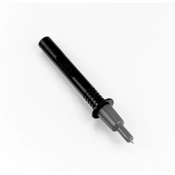 Adaptateur de sécurité HT Instruments 404-IECN fiche banane 4 mm vers femelle, CAT III 1000V / CAT IV 600V, 32A, noir 1003020