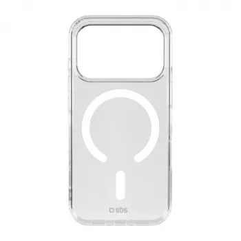 Coque transparente SBS D3O Active MagSafe pour iPhone 18 Pro / 17 Pro