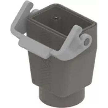 Boîtier d'accouplement en T haut profil ILME TMAV06LG25, taille 6B, levier simple, entrée droite M25, gris