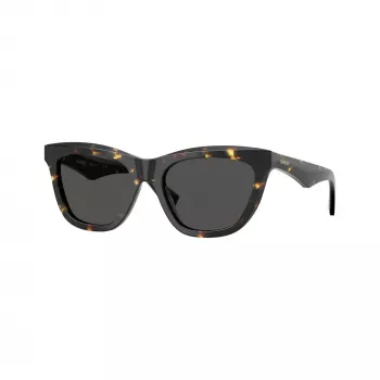 Lunettes de soleil femme Burberry BE4435F412187, carrées, havane/gris foncé, 53 mm