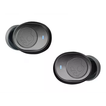 Écouteurs sans fil Skullcandy Jib True avec microphone, Bluetooth 5.0, isolation passive du bruit, True Black (S2JTW-N740)