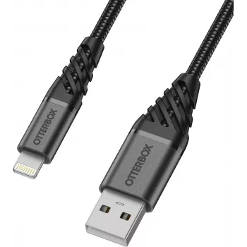 Câble OtterBox Premium Lightning vers USB-A 1 m noir 78-52643