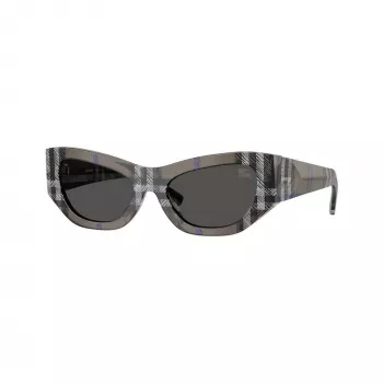 Lunettes de soleil femme Burberry BE4450U414787 havane foncé/gris foncé 54/19/140 mm