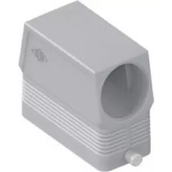 Capot haut profil ILME MFO16L40, taille 77.27, entrée latérale M40, 2 leviers, aluminium moulé sous pression, gris