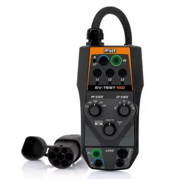 Adaptateur de test HT Instruments EV-TEST100 pour borne de recharge EV Type 2 Mode 3 1010960