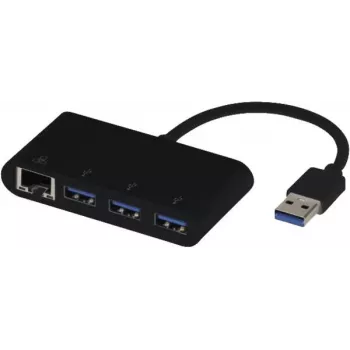 Adaptateur USB 2.0 Vivanco Type-A femelle vers Type-B mâle VVITHUBTY3PO1LAN