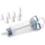 Ensemble de seringue à décorer pour pâtisserie IBILI 104629, 18 cm, 6 douilles en acier inoxydable, blanc