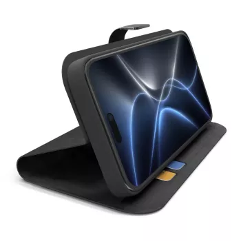 Étui portefeuille SBS Wallet Smart pour iPhone 18 Pro avec portefeuille et support - noir