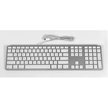 Matias Clavier USB-C filaire pour Mac - argent - version américaine (FK316CS)