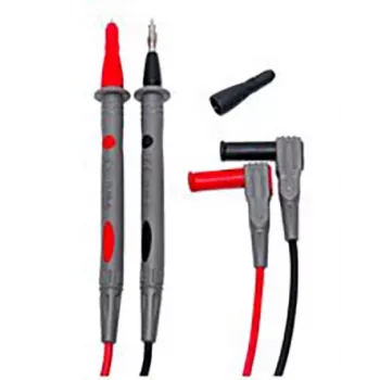 Ensemble de cordons de mesure de sécurité HT Instruments 4324-2 1,5 m rouge, noir (1003075)