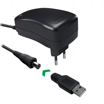 Vivanco Bloc d'alimentation universel AC/DC 27 W avec 7 connecteurs DC et port USB VVITADAPT27WUN