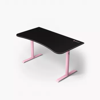 Arozzi Arena Gaming Desk - Medium Pink ARENA-MEDIUM-PNK