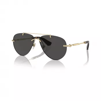 Lunettes de soleil femme œil-de-chat Burberry BE3151, monture Havana foncé, verres dégradé brun, 60 mm BE3151-110987