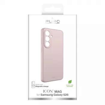 Coque SBS Mobile Icon Mag pour Samsung Galaxy S26, rose PUSGS26ICONMAGROSE