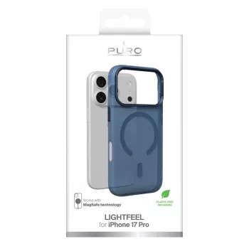Coque SBS Mobile HAZEM pour Apple iPhone 17 Pro, bleu foncé PUIPC17P63HAZEMDKBL