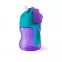 Tasse à paille flexible Philips Avent 200 ml, 9m+, violet