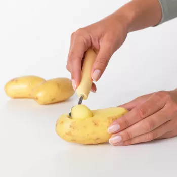 Cuillère à melon Brabantia, jaune vanille