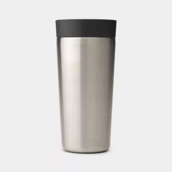 Mug isotherme BRABANTIA Make & Take, 0,36 L, gris foncé