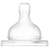 Tétines en silicone pour biberon anti-colique Philips Avent, débit rapide, 6M+, lot de 2