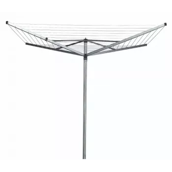 Séchoir rotatif Topspinner Brabantia 40 m, 4 bras, Metallic Grey