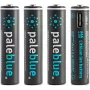 Pile AAA lithium-ion rechargeable USB-C Pale Blue PB-AAA-C